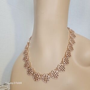 Elegant Rose Gold Necklace